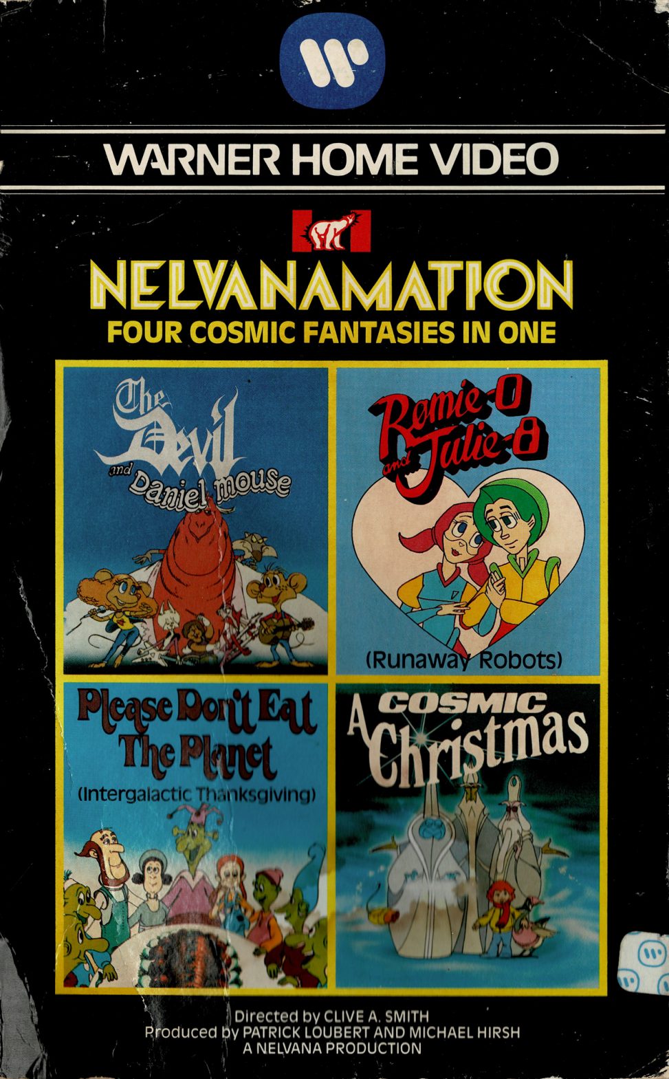 Nelvanamations: Four Cosmic Fantasies In One - Video Cassette Cover
